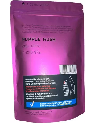 Local Weed Purple Kush CBD Trim Indoor 25