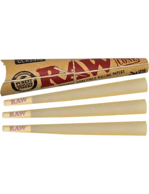 RAW – Cone Classic Kingsize 3 Stück – Vorgefertigte Cones