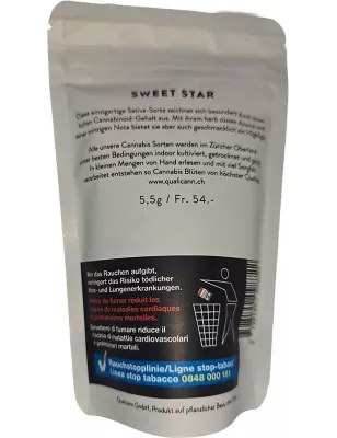 Qualicann – Sweet Star CBD Flowers 2g