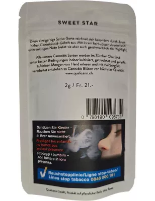 Qualicann – Sweet Star Fleurs de CBD 2g