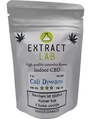 Extract Lab – Cali Dream Fleurs de CBD Indoor CRYO
