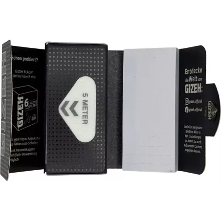 Gizeh – Black Rolls Slim Extra Fine + Tips 5 m