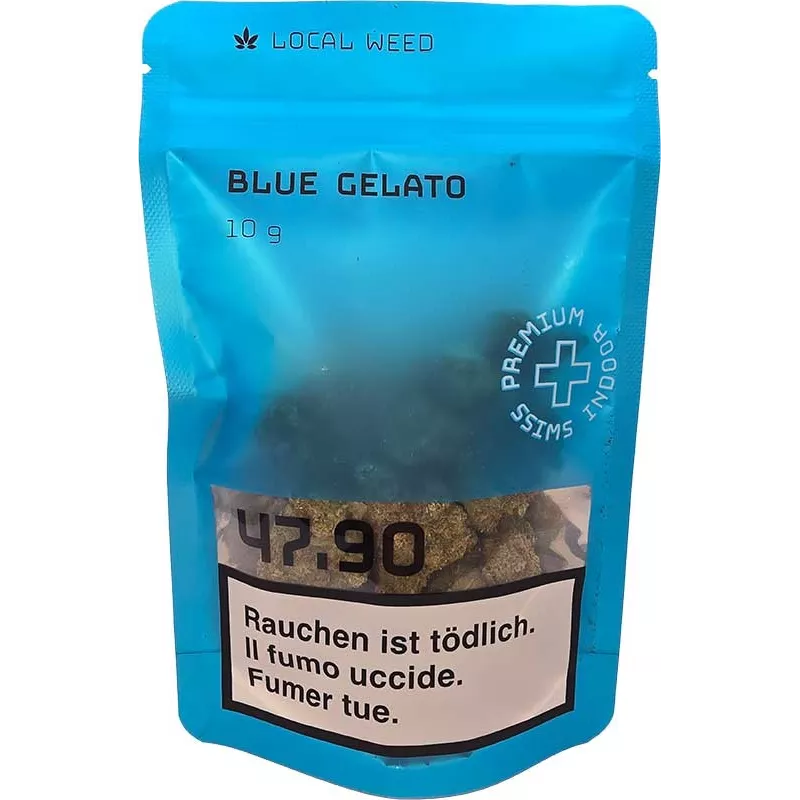 Local Weed Blue Gelato – Fleurs CBD Living Soil – 2g/10g