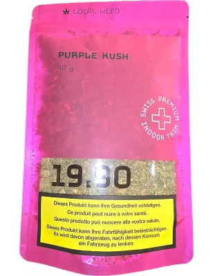 Local Weed – Purple Kush CBD Trim Indoor