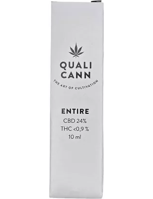 Qualicann – Huile CBD Entire Full Spectrum 24%
