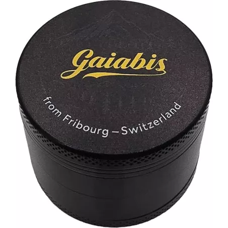 Gaiabis – Grinder 4-teilig Schwarz Freiburg – Switzerland