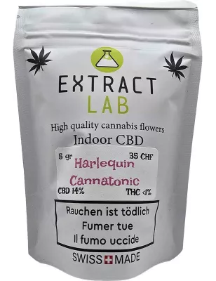 Extract Lab – Harlequin X Cannatonic Indoor