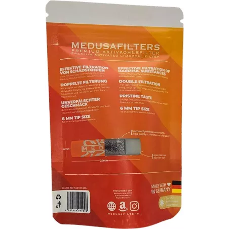 Medusafilters Aktivkohlefilter – Beutel mit 50 Stück