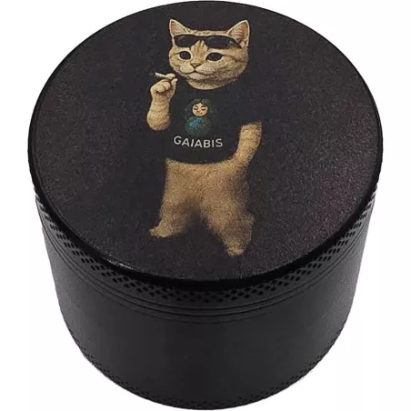 Gaiabis – Grinder Katze 4-teilig 50 mm Schwarz