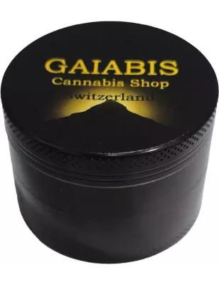 Gaiabis – Switzerland black 4-part 50 mm grinder