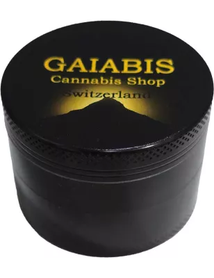 Grinder Gaiabis Switzerland noir 4 parties 50 mm