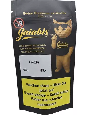 Gaiabis – Frozty Fleurs de CBD Indoor 10g