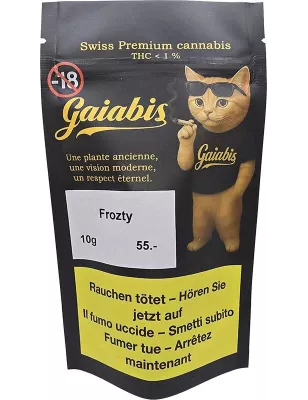 Gaiabis – Frozty Fleurs de CBD Indoor 10g