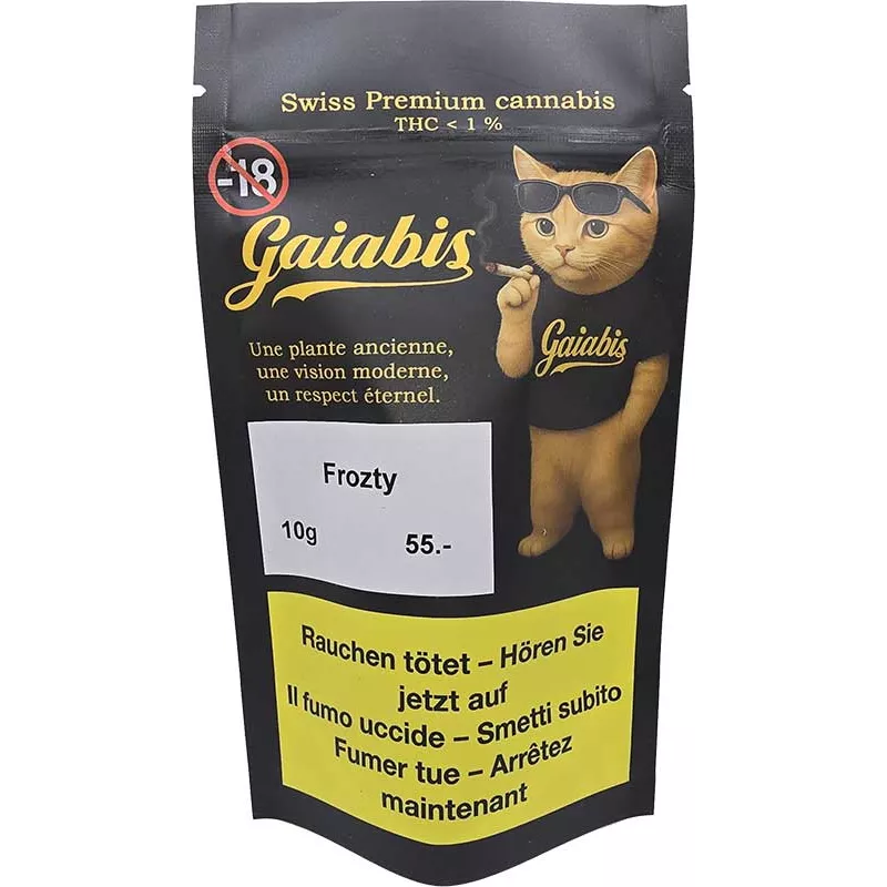 Gaiabis – Frozty Fleurs de CBD Indoor 10g