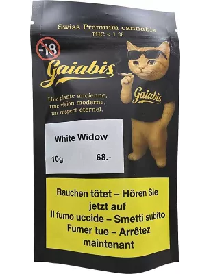 Gaiabis – White Widow CBD Indoor Blüten 10g