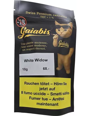 Gaiabis – White Widow CBD Indoor Blüten 10g