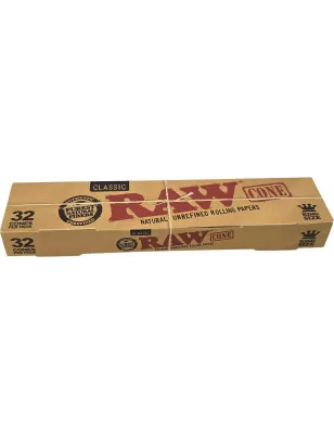 RAW – Classic Kingsize Cones Coni pre-arrotolati x32