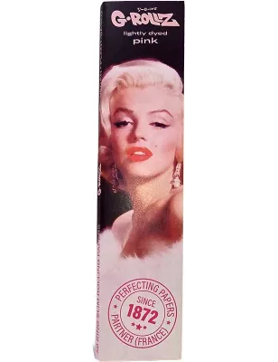 G-Rollz – Fabulous Face Pink King Size Slim Papers