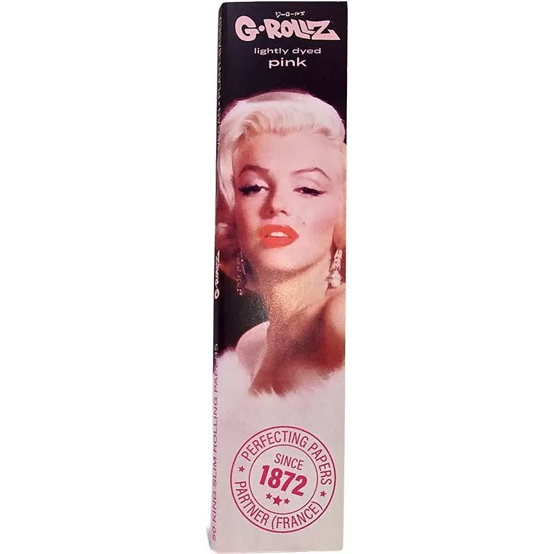 G-Rollz – Fabulous Face Pink King Size Slim Papers