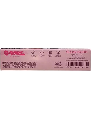 G-Rollz – Fabulous Face Pink King Size Slim Papers