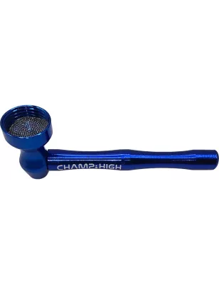 Champ High – Mini Metallpfeife Blau 8.5 cm