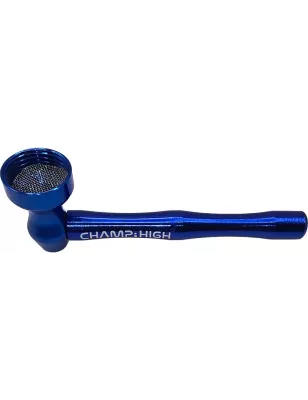 Champ High – Mini Metallpfeife Blau 8.5 cm