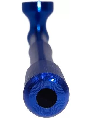 Champ High – Mini Metallpfeife Blau 8.5 cm