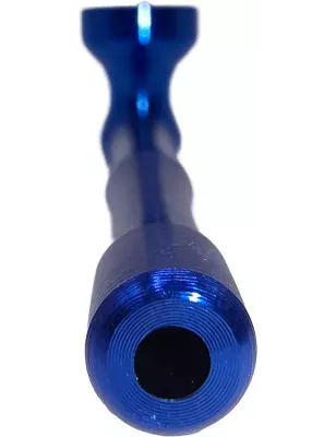 Champ High – Mini Metallpfeife Blau 8.5 cm