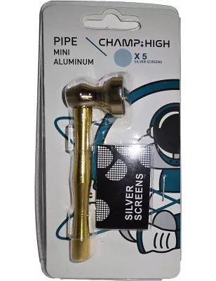 Champ High – Pipe Mini Metall 8.5 cm Gold