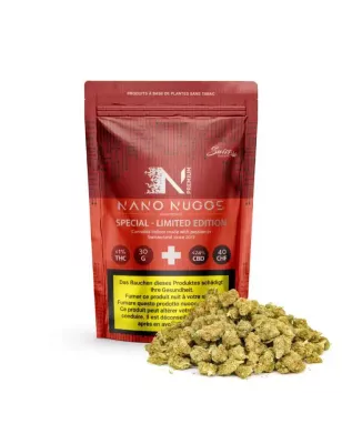 Swiss Botanic – Indoor CBD Blüten Nano Nuggs Special Limited Edition 30g