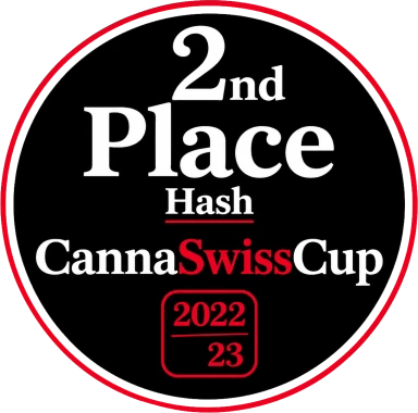 2e place — Hash — CannaSwissCup 2022/23 2e place — Hash — CannaSwissCup 2022/23