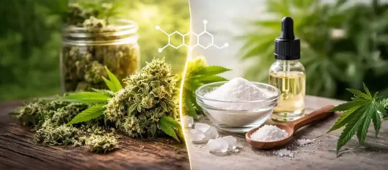 CBD : fleur de cannabis ou simple molécule ? Comprendre la différence