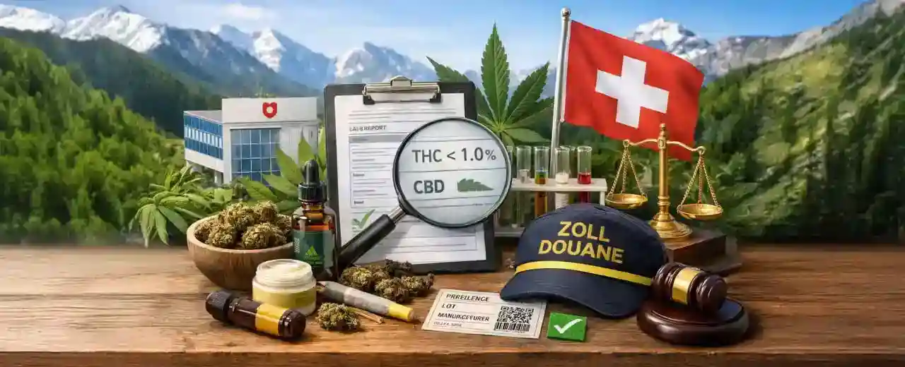 Wie erkennt man ein legales Hanf-Produkt in der Schweiz?