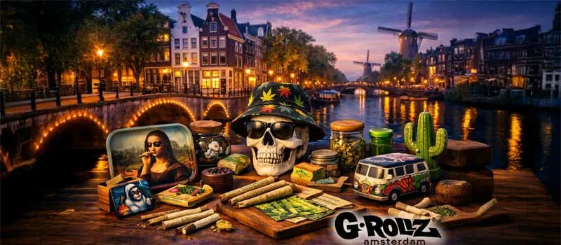 G-Rollz Amsterdam: Premium Drehpapiere & Design-Accessoires