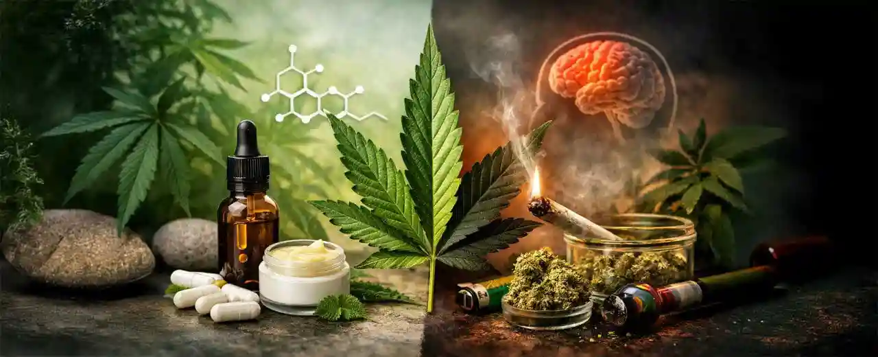 CBD und THC: Unterschiede verstehen und ihre Rolle in Hanfprodukten