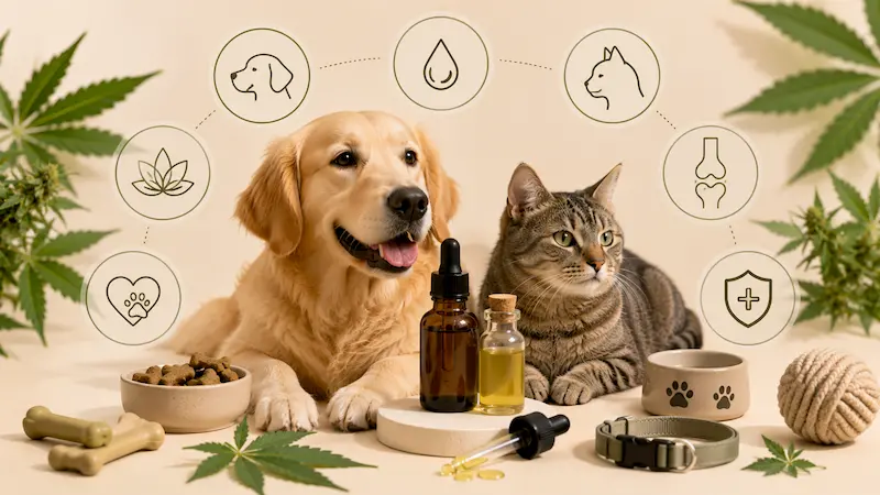 CBD pour animaux : ce qu'il faut savoir