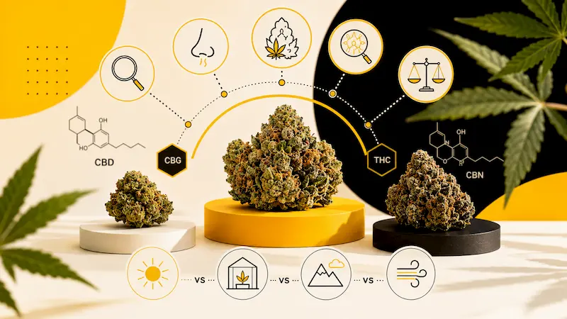 Blüten de CBD : comprendre, choisir, vergleichen
