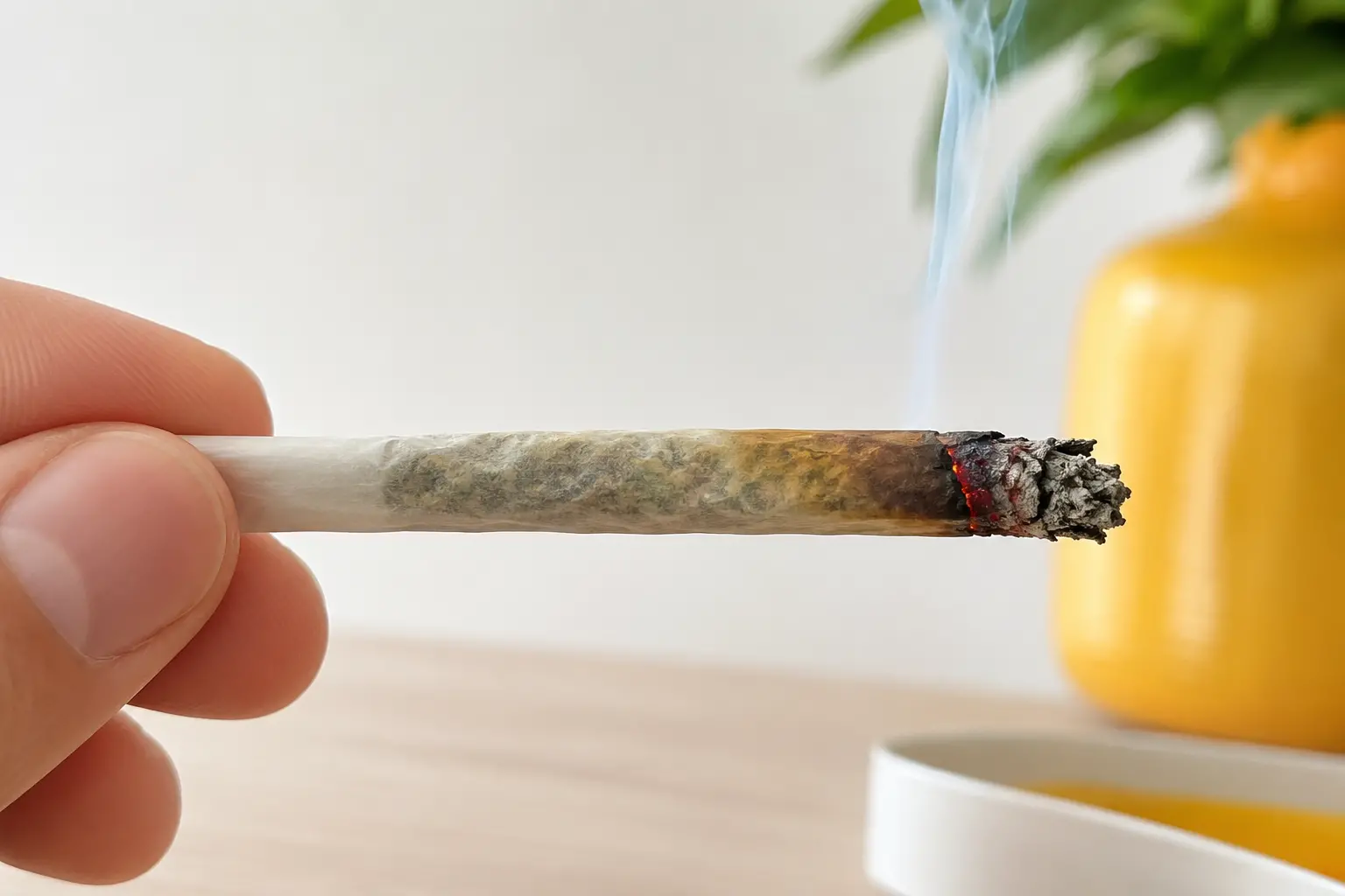 Warum brennt ein Joint einseitig ab? Ursachen und Lösungen
